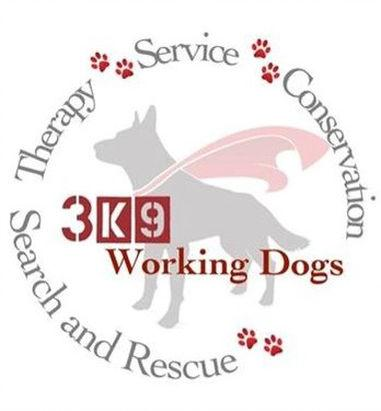 3k9 Working Dogs Inc Logo