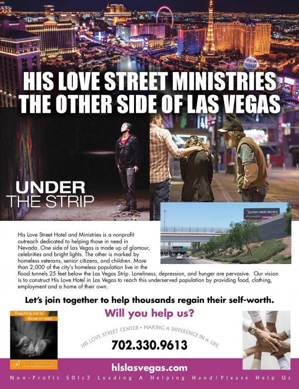 His Love Street Ministries-Nevada-New York-Missouri Logo