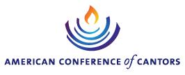 AMERICAN CONFERENCE OF CANTORS INC Logo