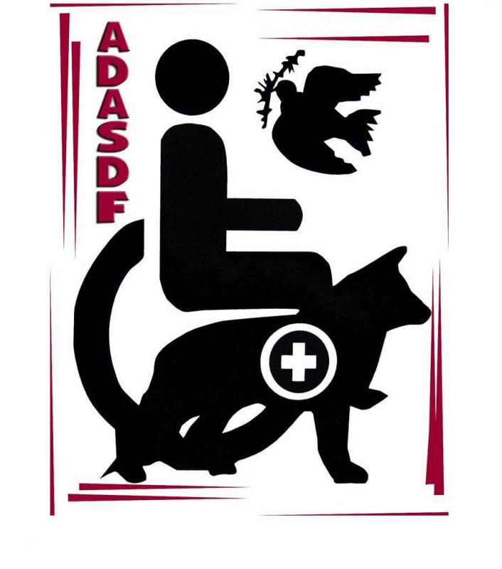 ADASDF (Active Dogs Academy Service Dog Foundation) Logo