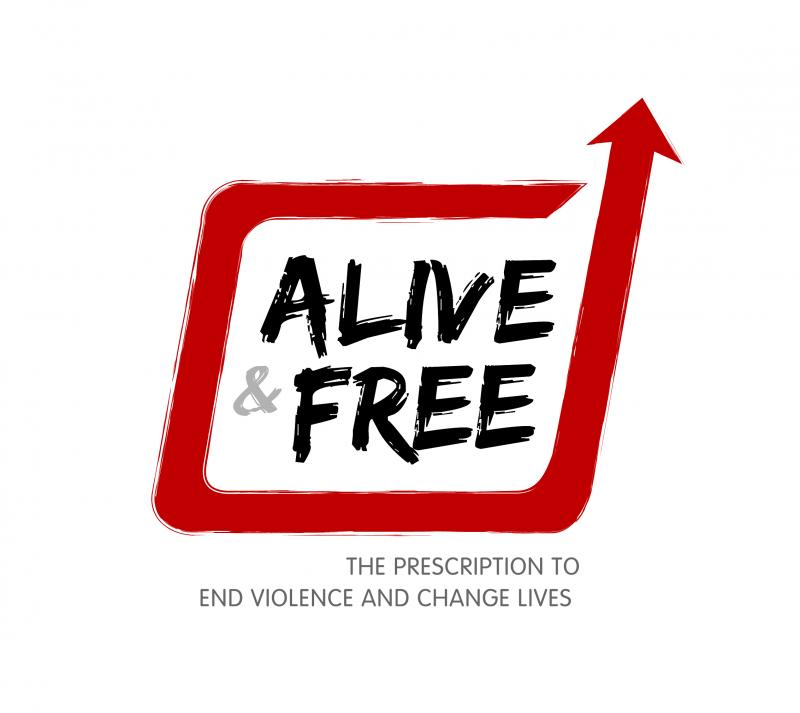 Alive & Free/Omega Boys Club Logo
