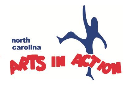 North Carolina Arts in Action Logo