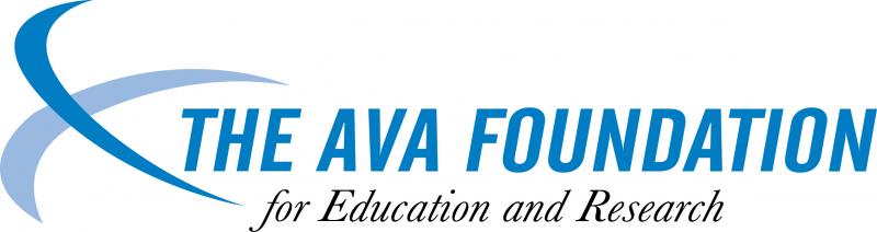 The AVA Foundation for Education and Research Logo