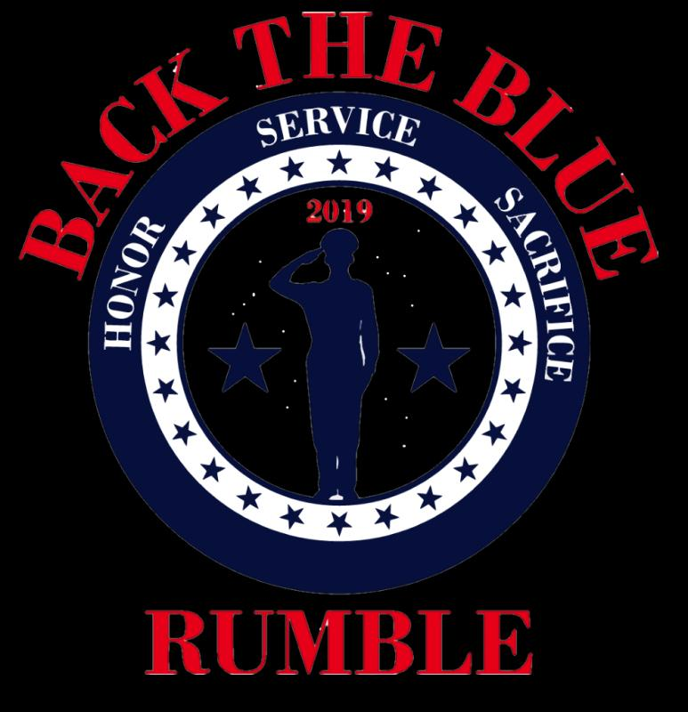 Back The Blue Rumble Logo