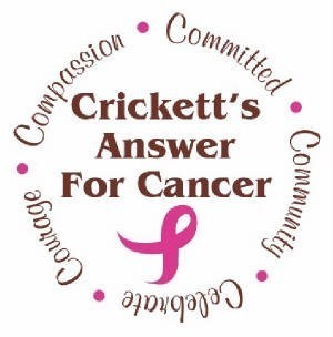 Cricketts Answer for Cancer Logo