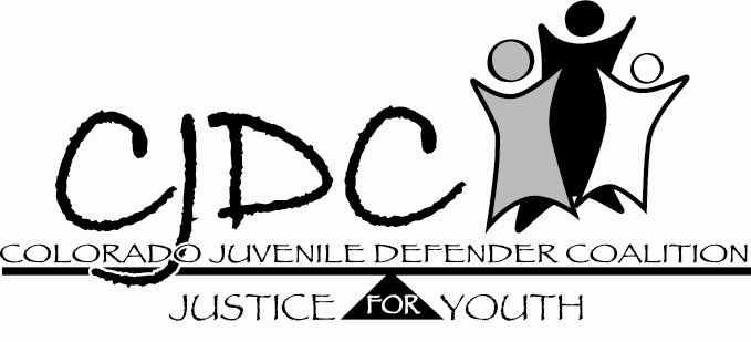 Colorado Juvenile Defender Coalition Logo