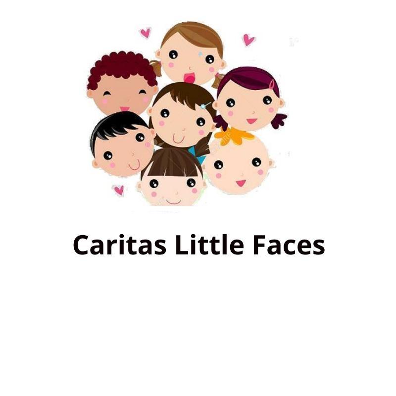 Caritas Little Faces Compassion Logo