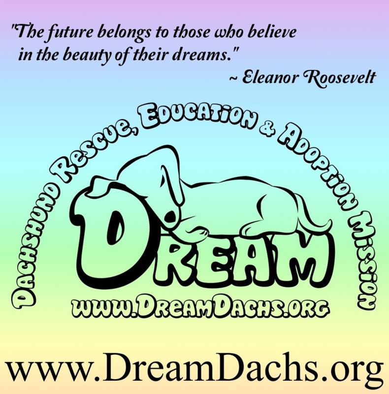 DREAM Dachshund Rescue, Education & Adoption Mission Logo