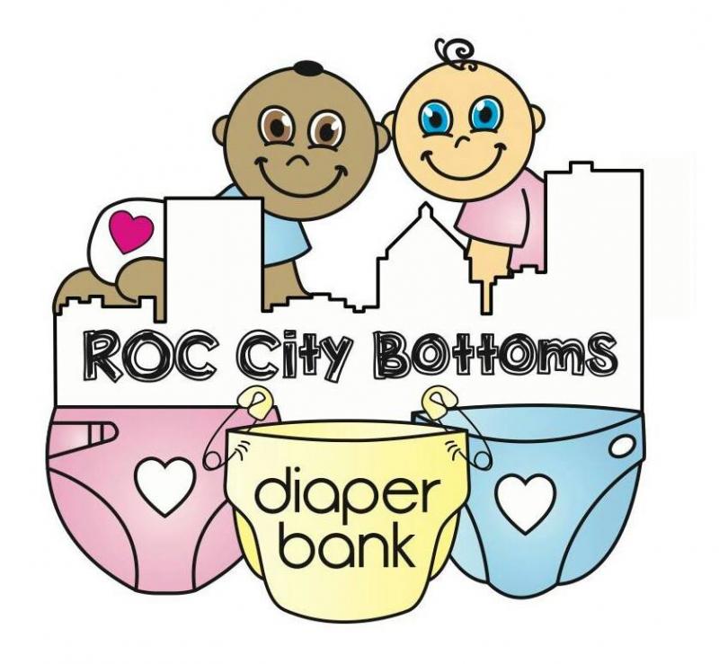 ROC City Bottoms Diaper Bank Logo