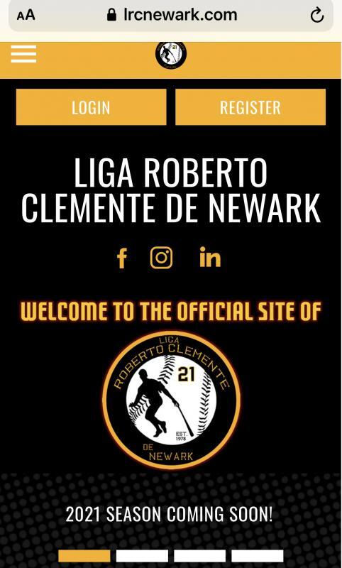 Liga Roberto Clemente De Newark Inc Logo