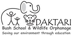 DAKTARI Bush School & Wildlife Orphanage Logo
