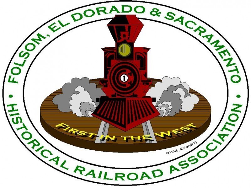 FOLSOM EL DORADO AND SACRAMENTO HISTORICAL RAILROAD ASSOCIATION Logo