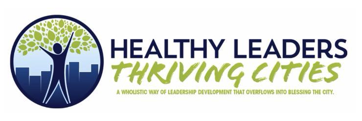 Healthy Leaders Thriving Cities Logo