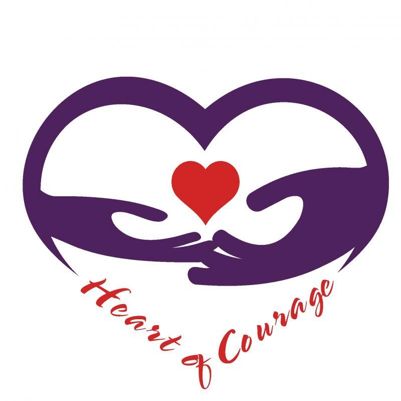 Heart of Courage Logo