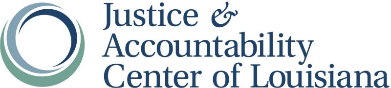 JUSTICE AND ACCOUNTABILITY CENTER OF LOUISIANA Logo