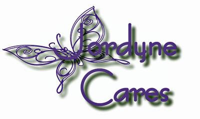 JORDYNE CARES, nfp Logo