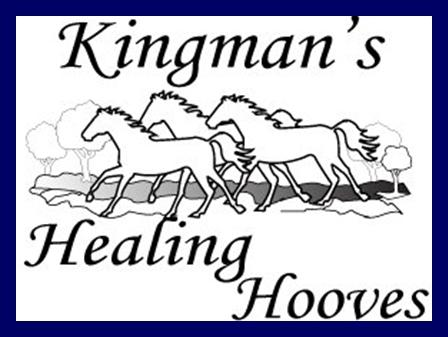 Kingman's Healing Hooves Logo