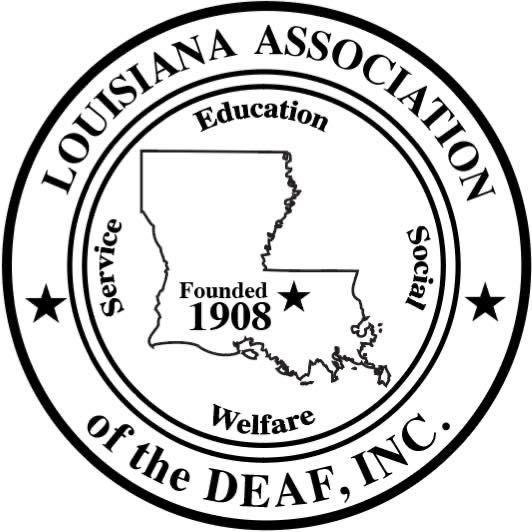 Louisiana Association Of The Deaf Logo