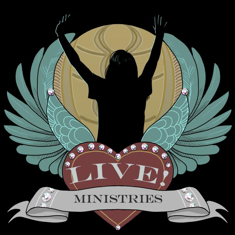 Live Ministries-Living In Victorious Expectation Logo