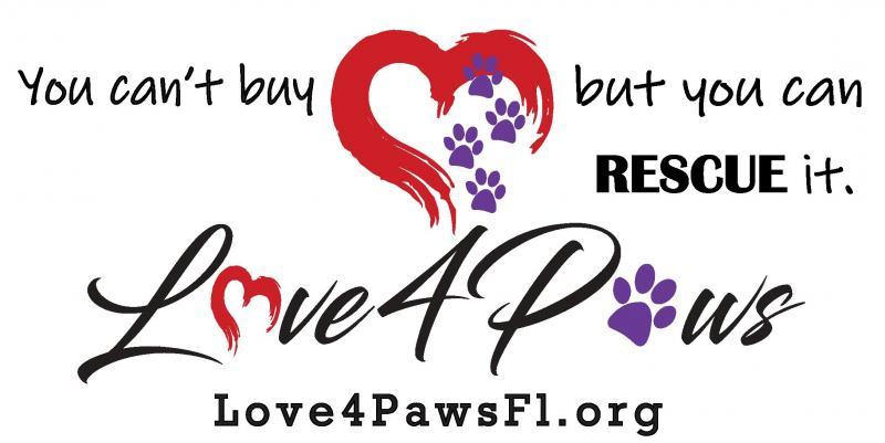 Love4Paws Logo