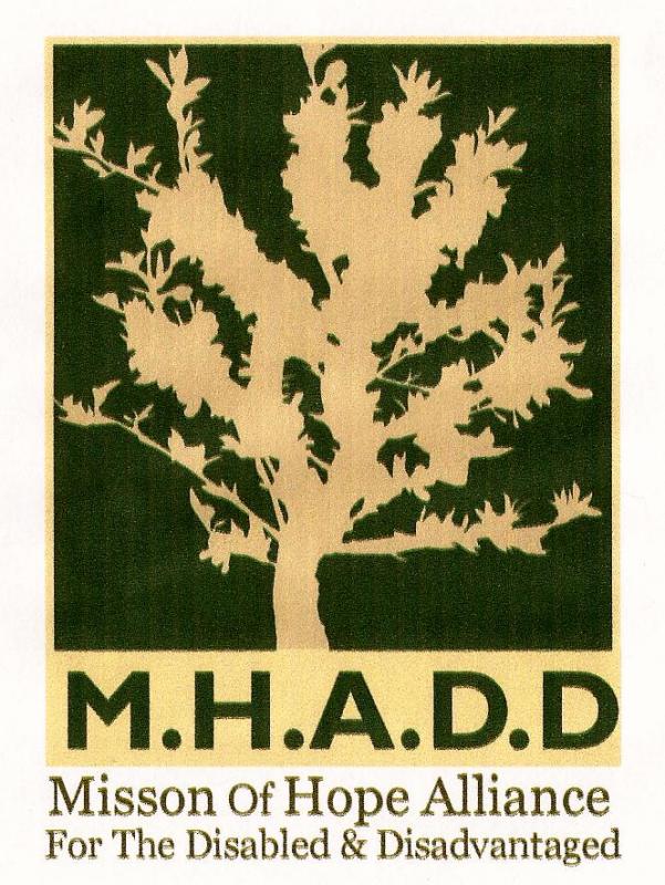 Mission of Hope Alliance for Disabled & Disadvantaged Logo