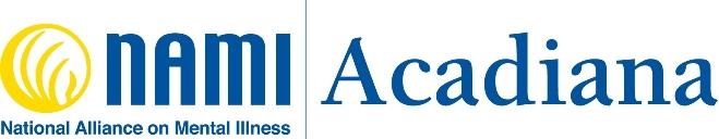 NAMI Acadiana (National Alliance on Mental Illness) Logo