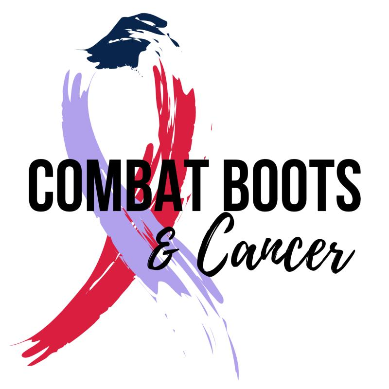 Combat Boots & Cancer Logo