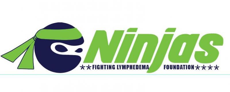 Ninjas Fighting Lymphedema Foundation Logo