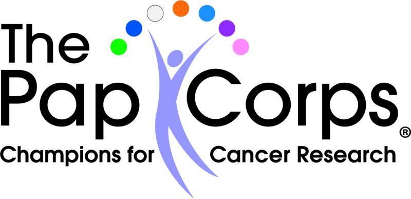 The Pap Corps Champions for Cancer Research Logo
