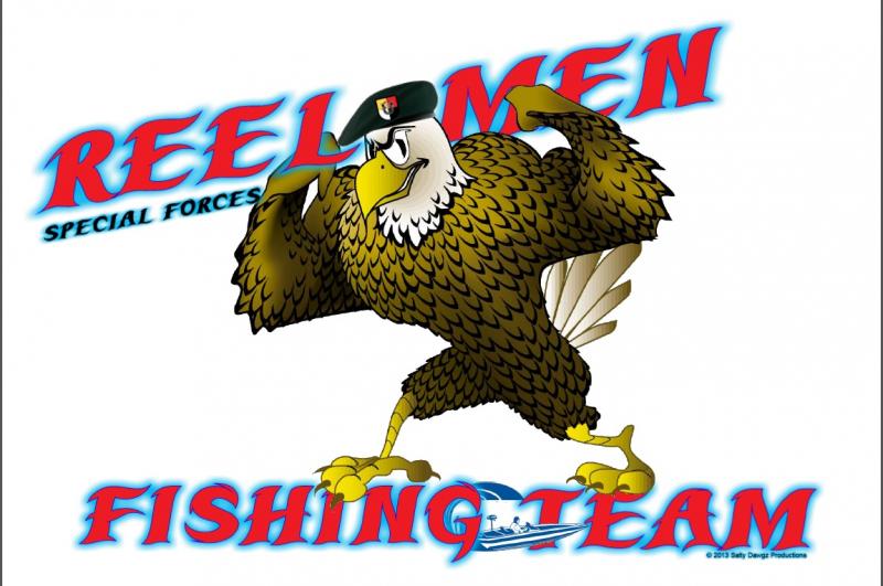 Reel Men Special Forces Fishing Team Inc Logo
