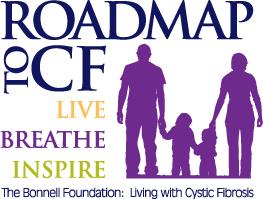 The Bonnell Foundation: Living with Cystic Fibrosis Logo