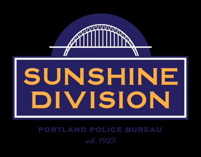 SUNSHINE DIVISION PORTLAND POLICE DEPT Logo