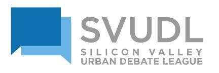 Silicon Valley Urban Debate League Logo