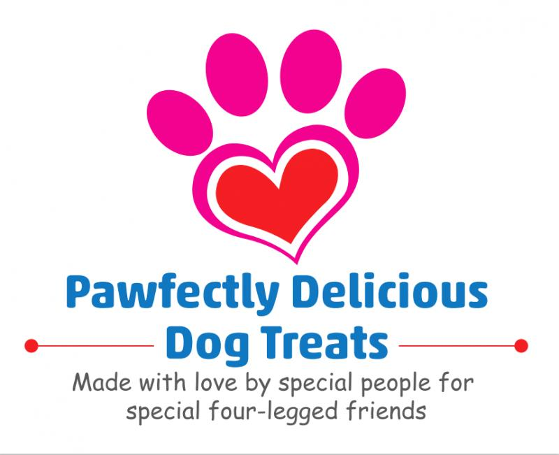 Pawfectly Delicious Dog Treats Logo