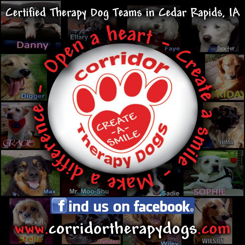 Corridor Therapy Dogs Logo