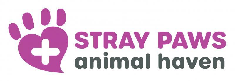 Stray Paws Animal Haven Logo