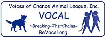 Voices of Chance Animal League (VOCAL) Logo