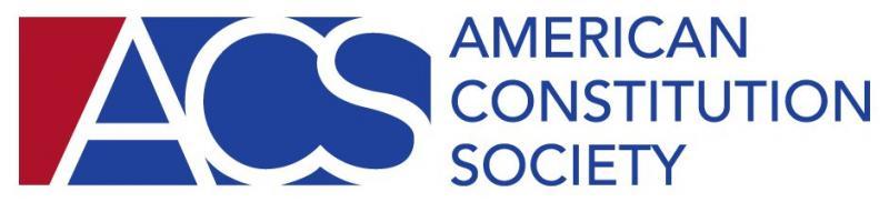American Constitution Society Logo