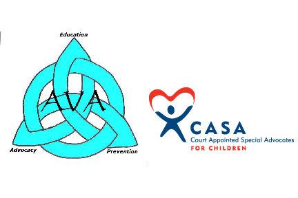Advocates for Victims of Abuse- Tri-County Court Appointed Special Advocates (AVA-CASA) Logo