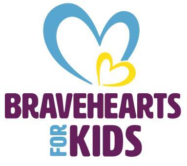 Bravehearts For Kids Logo