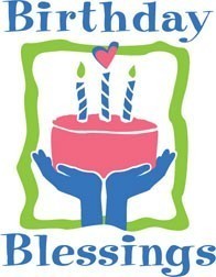 BIRTHDAY BLESSINGS Logo