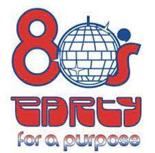 80s Party 4a Purpose Logo