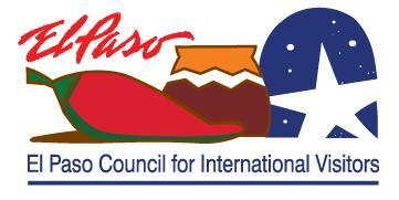 EL PASO COUNCIL FOR INTERNATIONAL VISITORS Logo