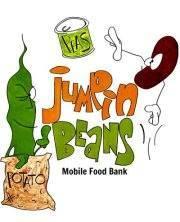 Jumpin' Beans Mobile Food Bank Logo