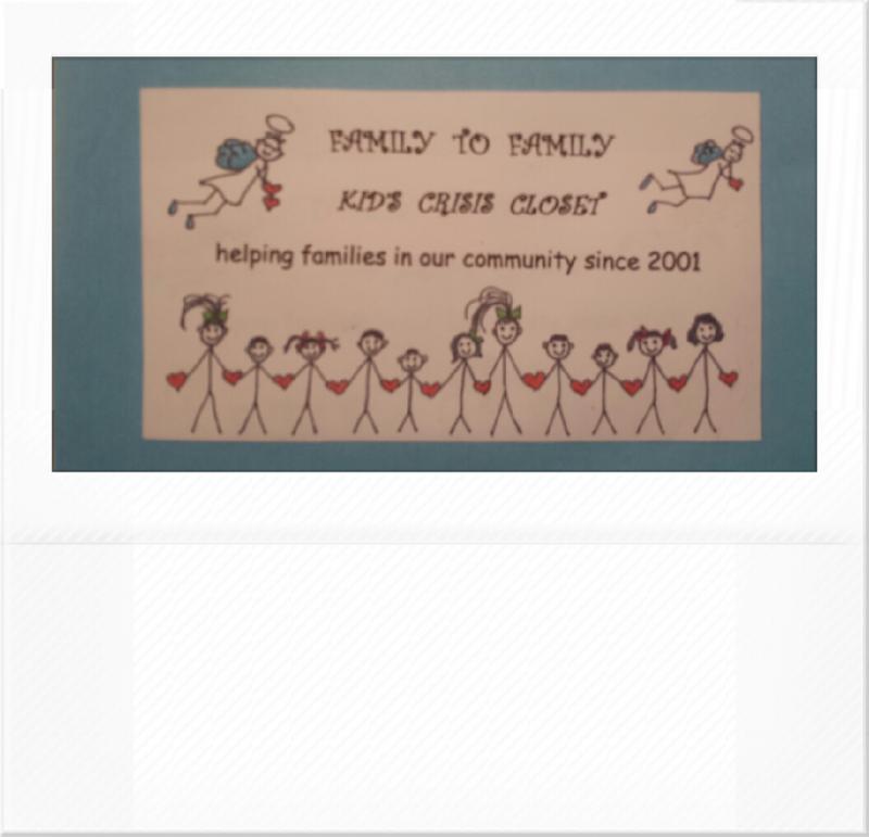 FAMILY TO FAMILY KID'S CRISIS CLOSET Logo