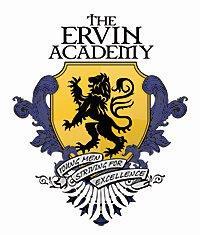 THE ERVIN ACADEMY Logo