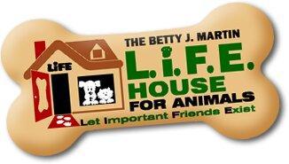 Betty J Martin L I F E House For Animals Inc Logo