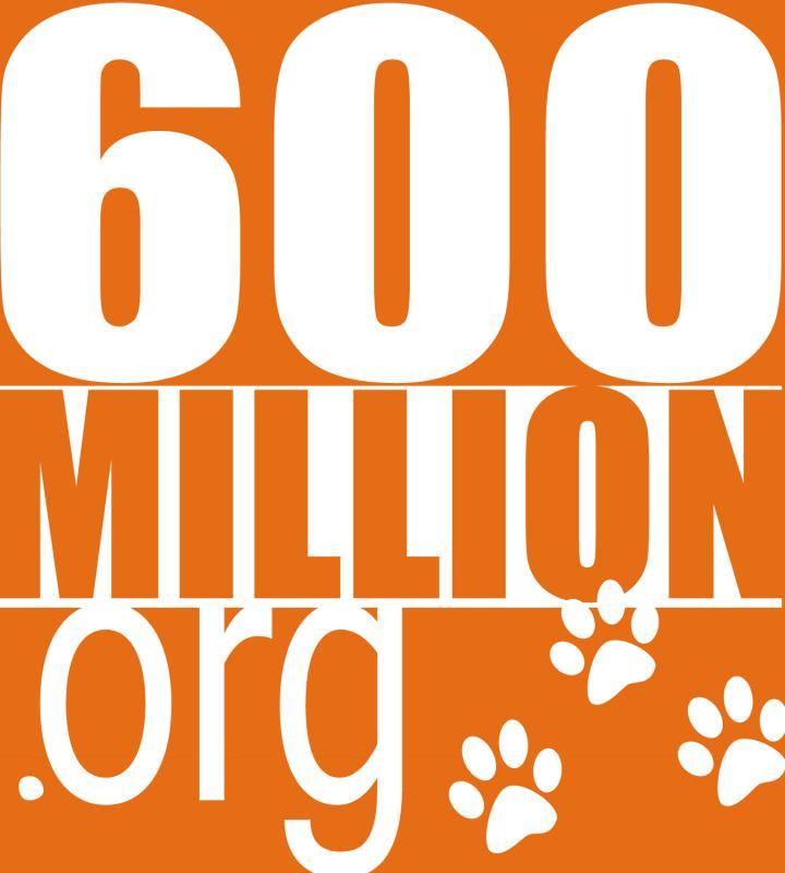 600 Million Stray Dogs Need You Logo