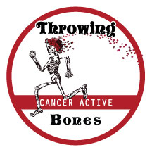 Cancer Active, Inc. dba Throwing Bones Logo