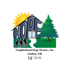 Neighborhood Hope Dealers, Inc. dba/Hope House Guthrie Logo